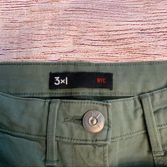 Revolve 3x1 Military Flare Pants in Achilles Size 24 - Picture 5 of 15